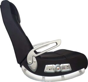 X Rocker SE II Leather Video Gaming Chair Lounging Floor Rocker with Wireless Audio