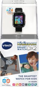 VTech KidiZoom Smartwatch DX2, Black